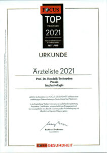 Focus Implantologie 2021
